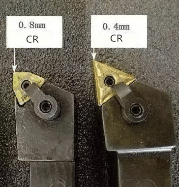 comparison of nother corner Radius 