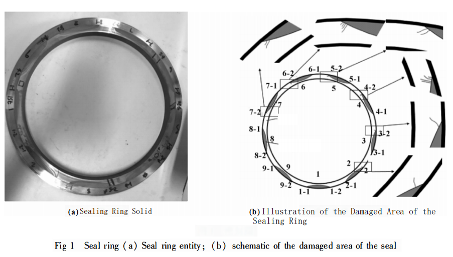 How is?the Metal?Damage on?Carbide?Sealing Ring Formed? 1